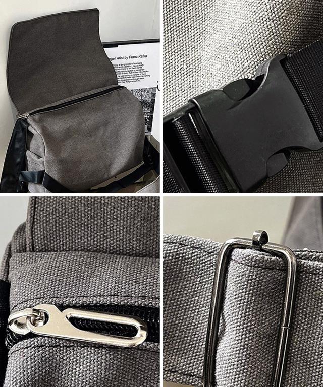 ビッグキャンバスショルダーバッグ 大容量 送料無料 即日発送-8