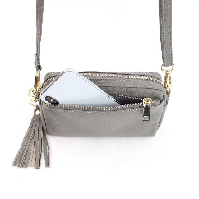 レザーバッグ ミニポシェット 斜めがけ 牛革　COOCO 送料無料 即日発送-14