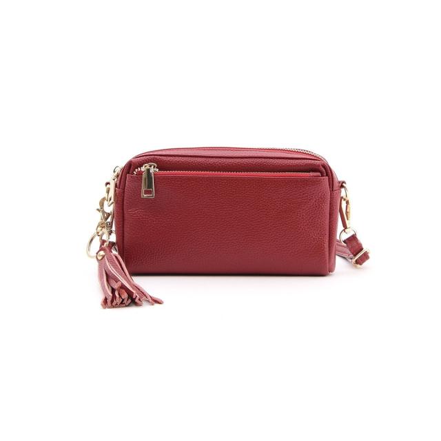 レザーバッグ ミニポシェット 斜めがけ 牛革　COOCO 送料無料 即日発送-2