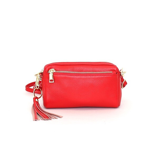 レザーバッグ ミニポシェット 斜めがけ 牛革　COOCO 送料無料 即日発送-3