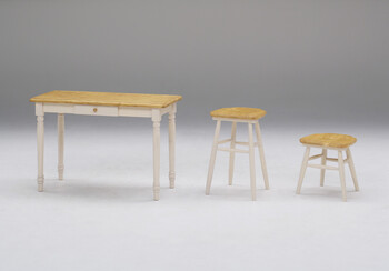 ハイスツール ロッソ LBR WH 上品でかわいい カントリーなハイスツール 送料無料-2