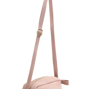 シュリンクレザー横型BOX ショルダーバッグ 斜めがけ   COOCO 送料無料 即日発送-16