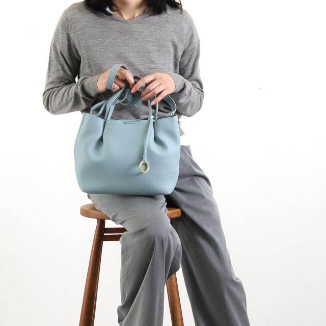 ソフトフェイクレザータックミニ2WAY トートバッグ ショルダーバッグ   COOCO 送料無料 即日発送-13