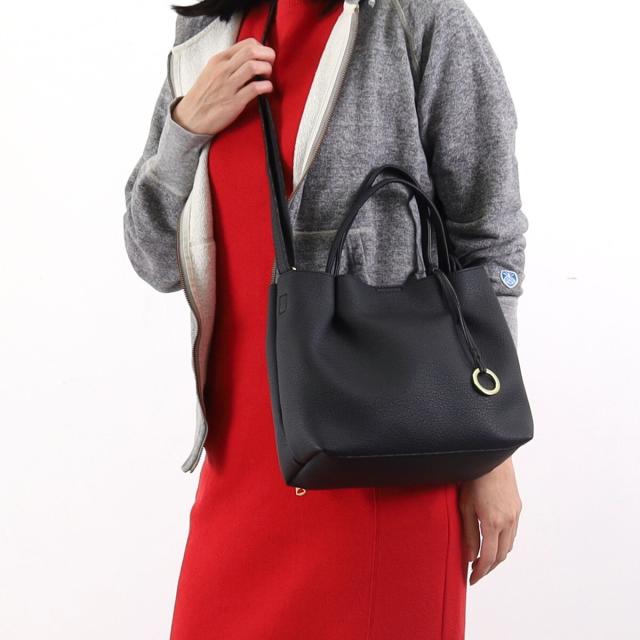 ソフトフェイクレザータックミニ2WAY トートバッグ ショルダーバッグ   COOCO 送料無料 即日発送-18