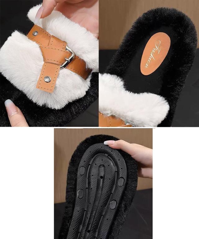 レディース ファーサンダル 厚底サンダル 送料無料 即日発送-2