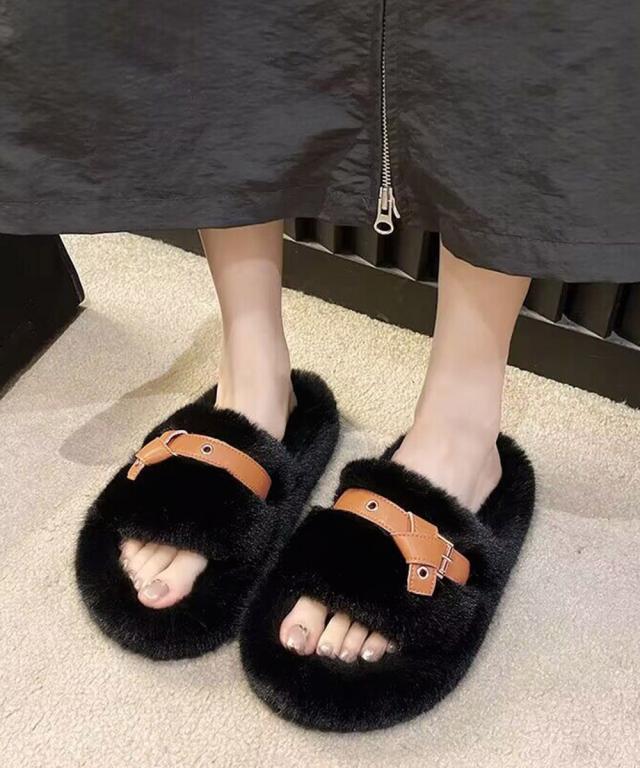 レディース ファーサンダル 厚底サンダル 送料無料 即日発送-4