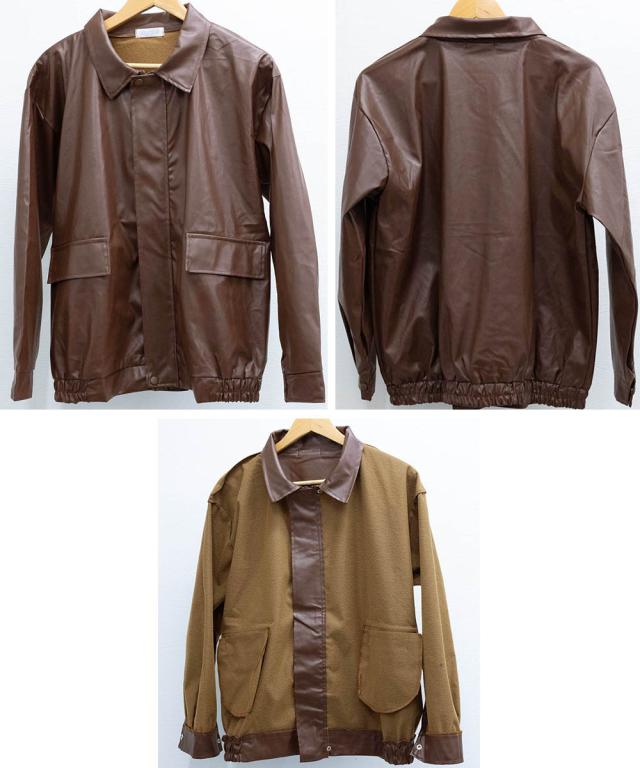 ブルゾン ジップアップジャケット 送料無料 即日発送-2