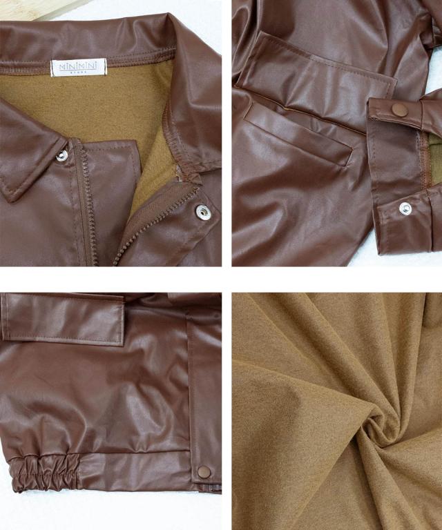 ブルゾン ジップアップジャケット 送料無料 即日発送-3