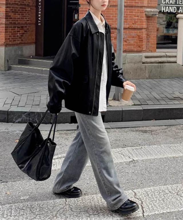 ブルゾン ジップアップジャケット 送料無料 即日発送-6