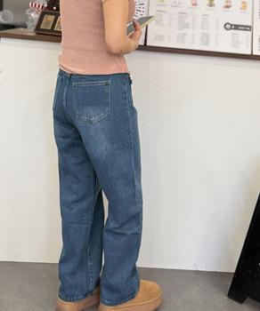 ハイウエストデニム ボトムス 送料無料 即日発送-9