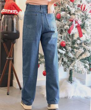 ハイウエストデニム ボトムス 送料無料 即日発送-7