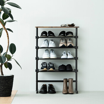 ワンタッチ式可動棚ラック フィット 大理石 木目 収納 インテリア シェルフ スリム キッチンラック 送料無料-15