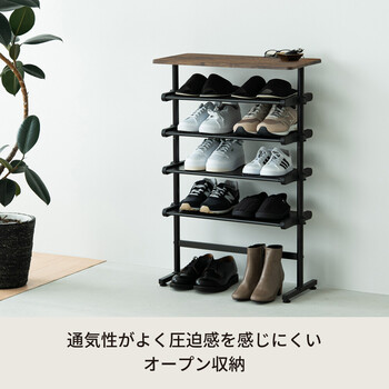 ワンタッチ式可動棚ラック フィット 大理石 木目 収納 インテリア シェルフ スリム キッチンラック 送料無料-17