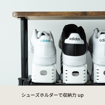 ワンタッチ式可動棚ラック フィット 大理石 木目 収納 インテリア シェルフ スリム キッチンラック 送料無料-27