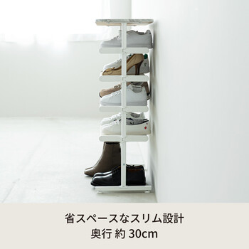 ワンタッチ式可動棚ラック フィット 大理石 木目 収納 インテリア シェルフ スリム キッチンラック 送料無料-4