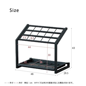 15マス傘立て かさたて 収納 オフィス 店舗 業務用 大容量 軽量 玄関 エントランス 送料無料-11