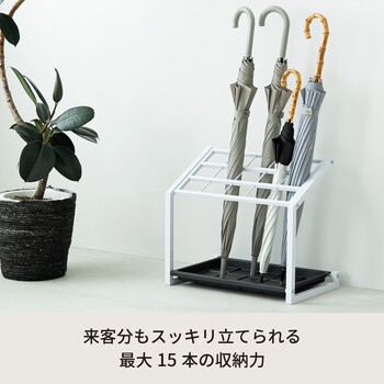 15マス傘立て かさたて 収納 オフィス 店舗 業務用 大容量 軽量 玄関 エントランス 送料無料-13