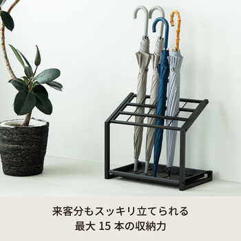 15マス傘立て かさたて 収納 オフィス 店舗 業務用 大容量 軽量 玄関 エントランス 送料無料-3
