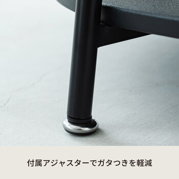 ヴィンテージ棚付リビングテーブル サイドテーブル 木製 木目 丸 モダン 一人暮らし 収納 送料無料-8