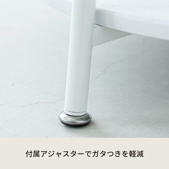 ヴィンテージ棚付リビングテーブル サイドテーブル 木製 木目 丸 モダン 一人暮らし 収納 送料無料-19