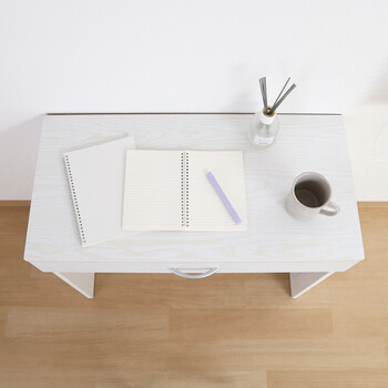 引き出し付きデスク 2色展開 送料無料-11