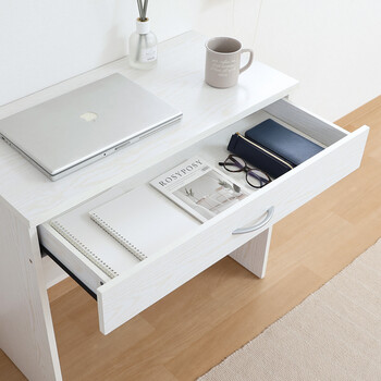 引き出し付きデスク 2色展開 送料無料-13