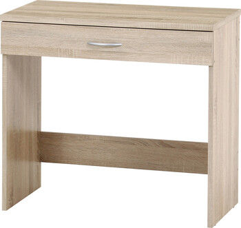 引き出し付きデスク 2色展開 送料無料-1