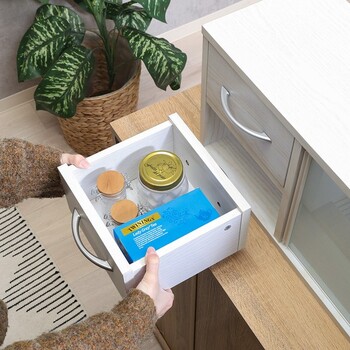 カウンター上収納ラック 120幅 2色展開 送料無料-12