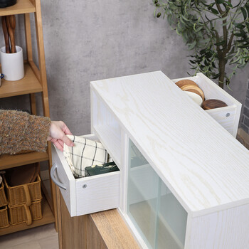 カウンター上収納ラック 60幅 2色展開 送料無料-11