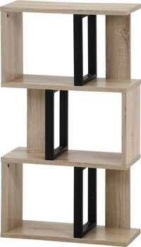 S字ディスプレイラック 3段 2色展開 送料無料-1