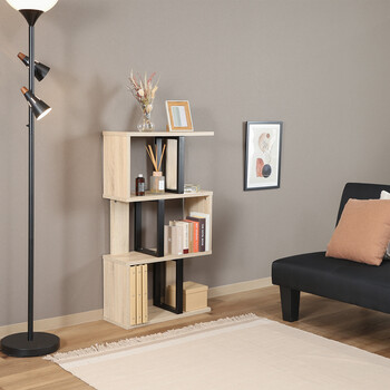 S字ディスプレイラック 3段 2色展開 送料無料-2