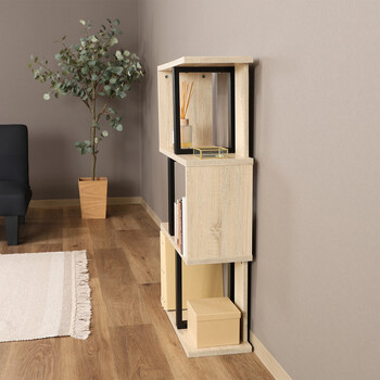 S字ディスプレイラック 3段 2色展開 送料無料-6