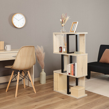 S字ディスプレイラック 3段 2色展開 送料無料-7