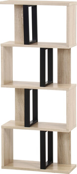 S字ディスプレイラック 4段 2色展開 送料無料-1