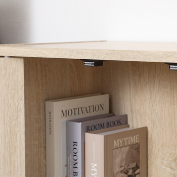 連結できる収納ボックス 扉付 2色展開 送料無料-5