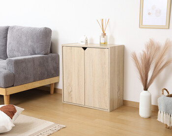 連結できる収納ボックス 扉付 2色展開 送料無料-8