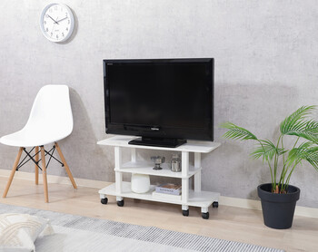 フィット TV台 キャスター付 2色展開 送料無料-16