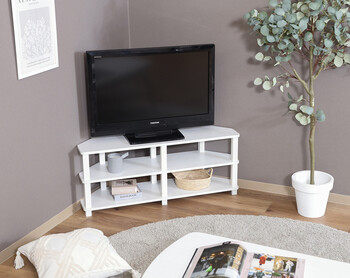 フィット コーナーTV台 2色展開 送料無料-16