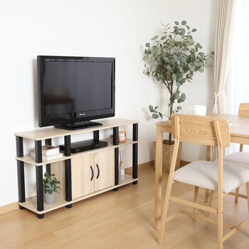 フィット ハイTVラック 2色展開 送料無料-5