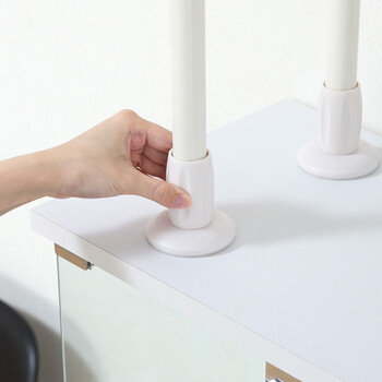 上置き突っ張りシェルフ BAAL 2色展開 送料無料-12