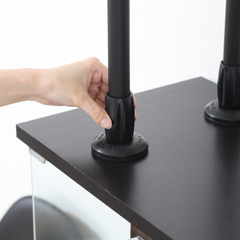 上置き突っ張りシェルフ BAAL 2色展開 送料無料-4