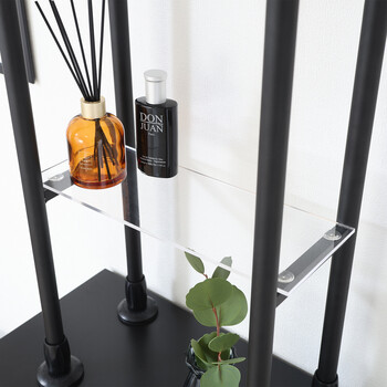 上置き突っ張りシェルフ BAAL 2色展開 送料無料-7