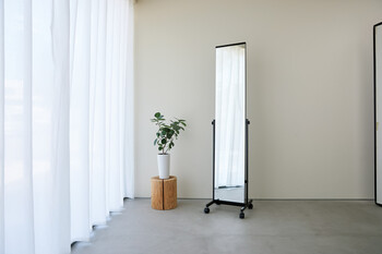 スタンドミラー P 5526TS BK ブラック塗装が追加 送料無料-1