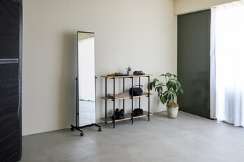 スタンドミラー P 5526TS BK ブラック塗装が追加 送料無料-2