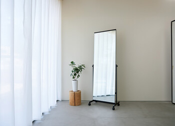 スタンドミラー P 1126TS BK ブラック塗装が追加 送料無料-1