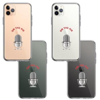 iPhone11pro ケース クリア オンエア マイク スマホケース 側面ソフト 背面ハード ハイブリッド  送料無料-1