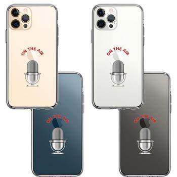 iPhone12Pro ケース クリア オンエア マイク スマホケース 側面ソフト 背面ハード ハイブリッド  送料無料-1