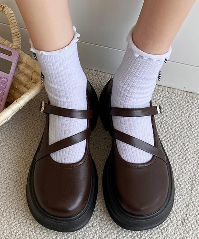 厚底ローファー レディース 美脚 送料無料 即日発送-6