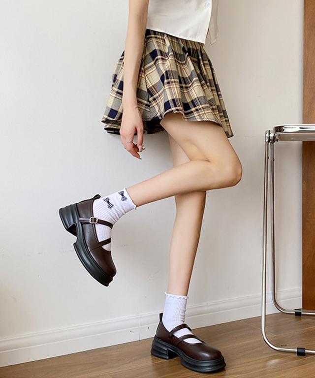 厚底ローファー レディース 美脚 送料無料 即日発送-7