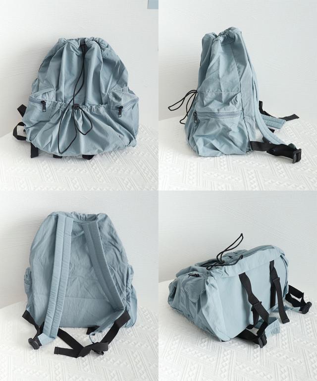 リュックサック ナイロン ドローコード 送料無料 即日発送-9
